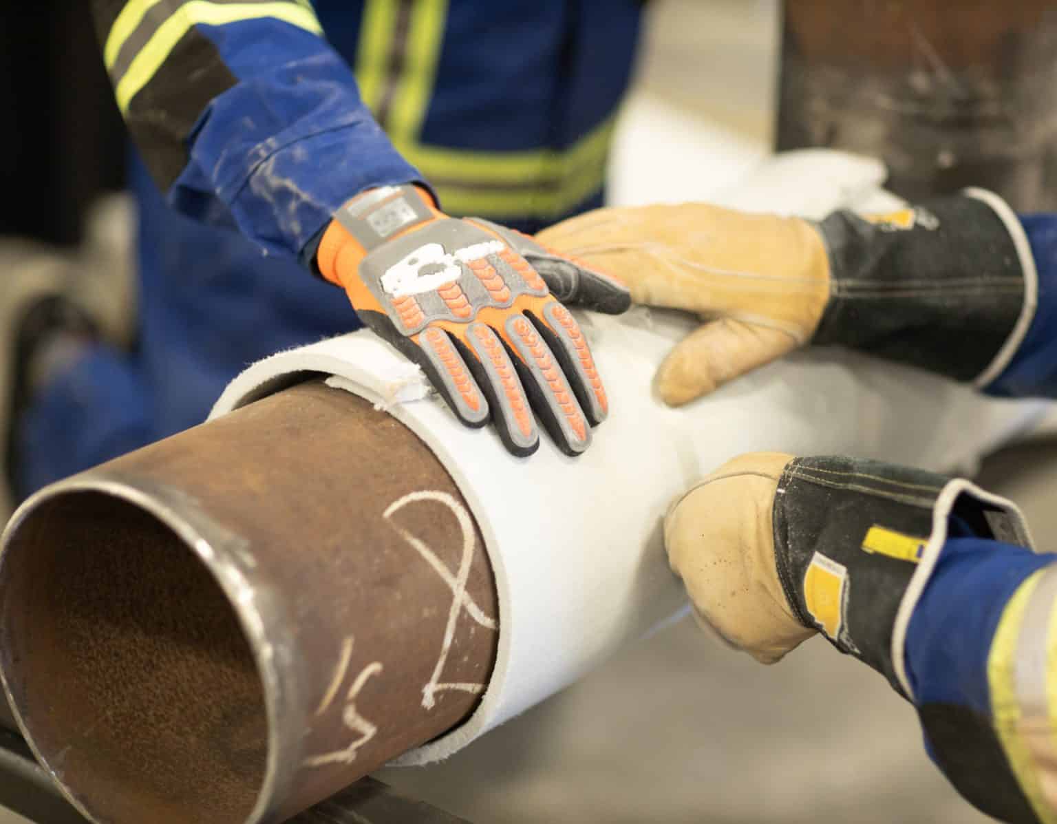 Manta Aerogel Alkegel com alta eficiência isolante, baixas espessuras, Hidrofóbicas e testadas para Jet Fire de 60 minutos conforme ISO 22899.